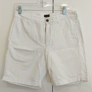 J. Crew Stanton Shorts in White